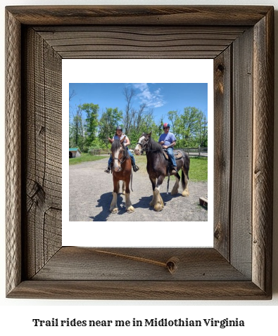 trail rides near me in Midlothian, Virginia